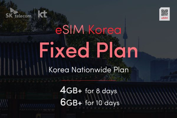 eSIM Korea Fixed Plans 1