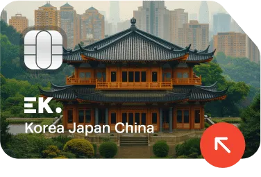 eSIM Korea Japan China
