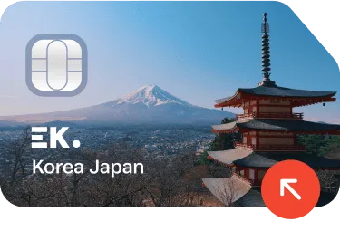 eSIM Korea Japan