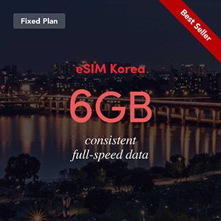 eSIM Korea Fixed Plan 6GB